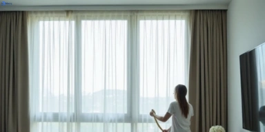 Delicate sheer drape cleaning charlemont-vic Matty Curtain Cleaning